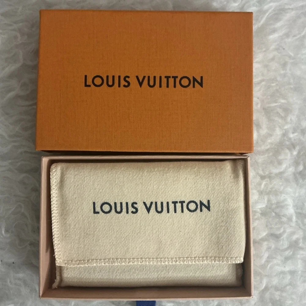 Louis Vuitton Black Monogram With Raiders Logo Card Holder
